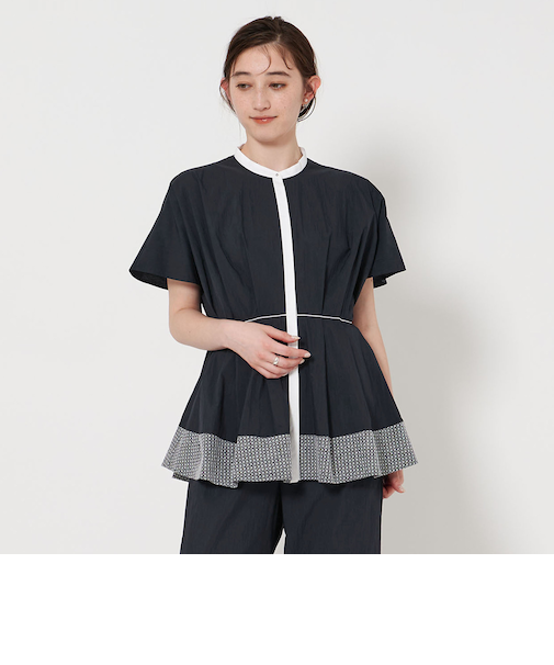 エンブロイダリー ドルマンスリーブ ブラウス