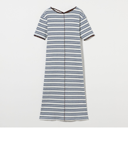 カット マルチボーダーTシャツ ワンピース  / キッズ  140cm-160cm