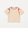 ボーダー 肩スリット Tシャツ / キッズ  100cm-130cm