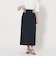 エンブロイダリー ストレート マキシスカート