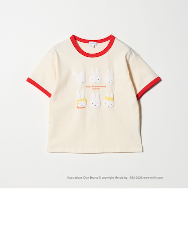 【別注】＜miffy＞プリント Tシャツ / キッズ  140cm-150cm