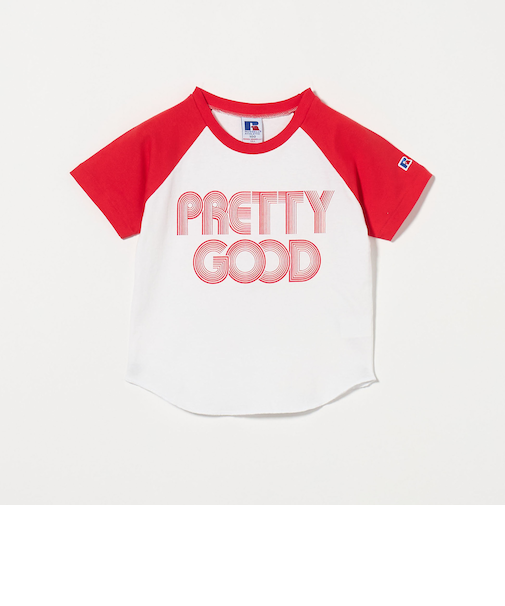 【別注】＜RUSSELL ATHLETIC＞ラグラン Tシャツ / キッズ  100cm-130cm