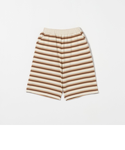 ミニ裏毛 ボーダー ショートパンツ / キッズ  140cm-160cm