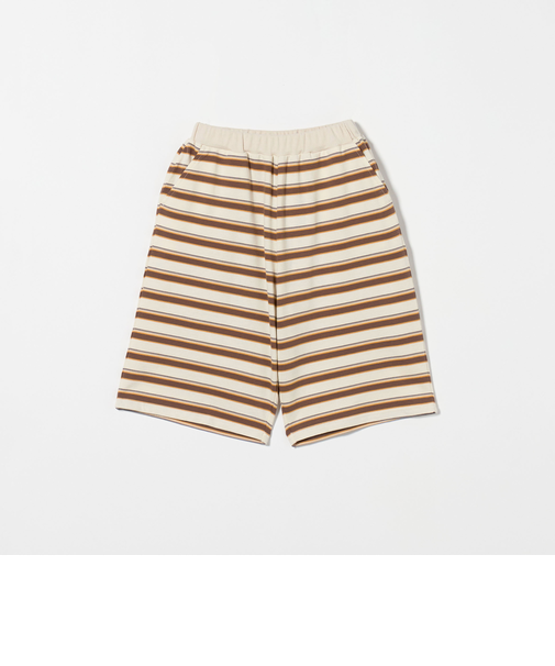 ミニ裏毛 ボーダー ショートパンツ / キッズ  140cm-160cm