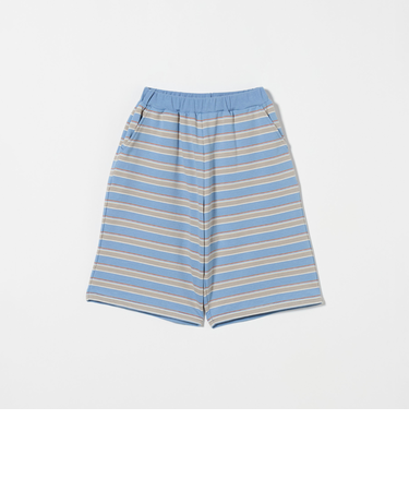ミニ裏毛 ボーダー ショートパンツ / キッズ  140cm-160cm
