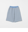 ミニ裏毛 ボーダー ショートパンツ / キッズ  140cm-160cm