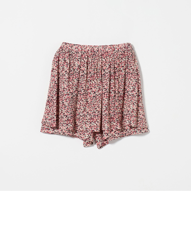 小花 ペプラム キュロットパンツ / キッズ  140cm-160cm