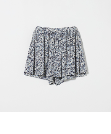 小花 ペプラム キュロットパンツ / キッズ  140cm-160cm