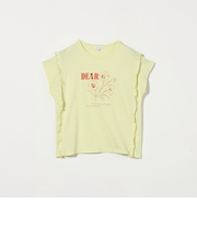 フラワー プリントTシャツ / キッズ  140cm-160cm