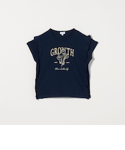 フラワー プリントTシャツ / キッズ  140cm-160cm