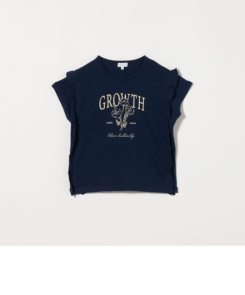 フラワー プリントTシャツ / キッズ  140cm-160cm