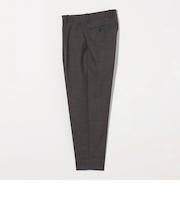 ＜SOVEREIGN＞ ミックス ハウンドトゥース 1プリーツ スラックス RELAX MODEL