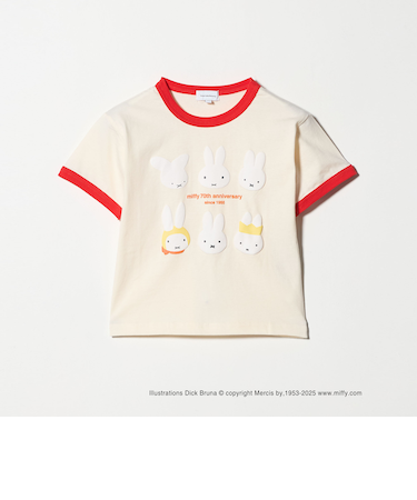 【別注】<miffy>プリント Tシャツ / キッズ 100cm-130cm