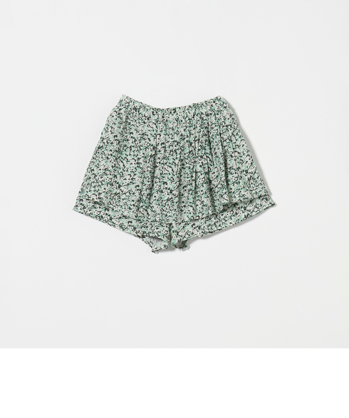 小花 ペプラム キュロットパンツ / キッズ  100cm-130cm