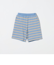 ミニ裏毛 ボーダー ショートパンツ / キッズ  100cm-130cm