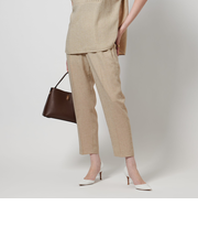 Spiree IAS タック テーパードパンツ ‐接触冷感・UVカット・ストレッチ・ウォッシャブル‐