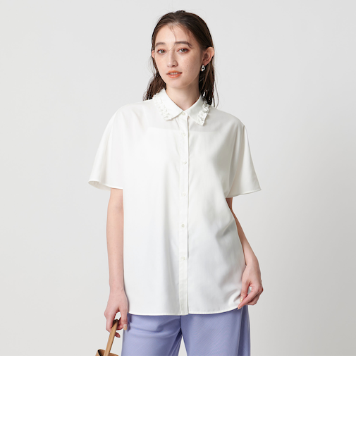 ミニフリル シャツ