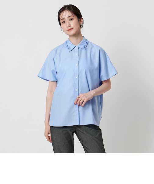 ミニフリル シャツ