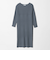 フェザー リブ ドルマン ボートネックワンピース ＜A DAY IN THE LIFE＞