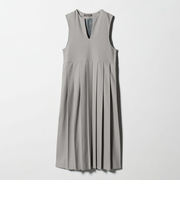 ニットメルトン プリーツ キーネック ジャンパースカート ＜A DAY IN THE LIFE＞