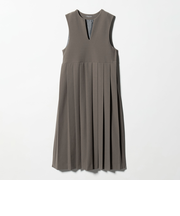 ニットメルトン プリーツ キーネック ジャンパースカート ＜A DAY IN THE LIFE＞