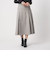 ニットメルトン タック フレアスカート ＜A DAY IN THE LIFE＞