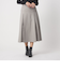 ニットメルトン タック フレアスカート ＜A DAY IN THE LIFE＞