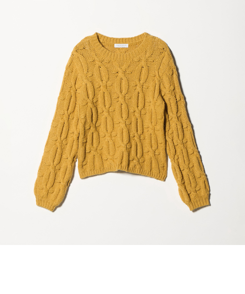 ビッグケーブル クルーネックニット ＜A DAY IN THE LIFE＞