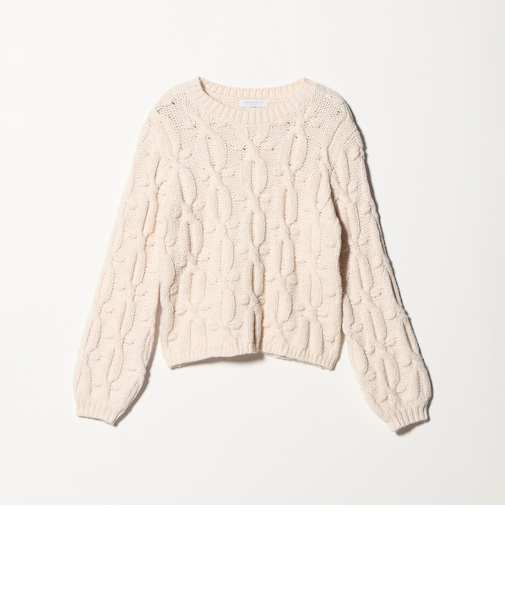 ビッグケーブル クルーネックニット ＜A DAY IN THE LIFE＞