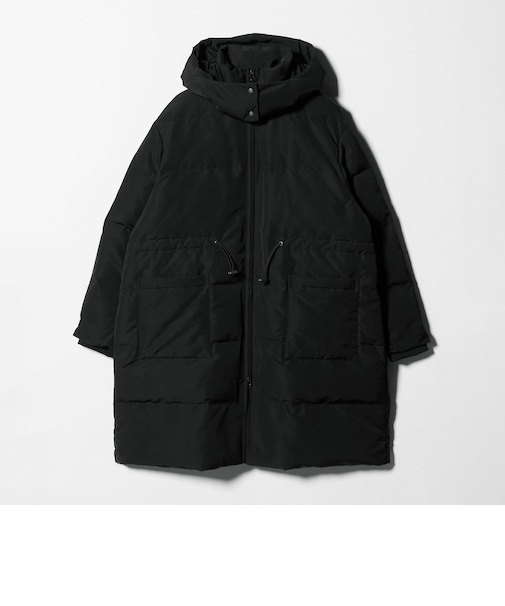 フード ロングダウンコート ＜A DAY IN THE LIFE＞