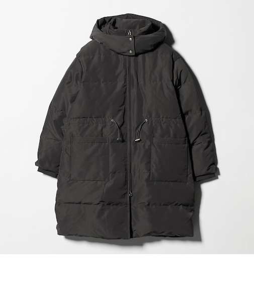 フード ロングダウンコート <A DAY IN THE LIFE>