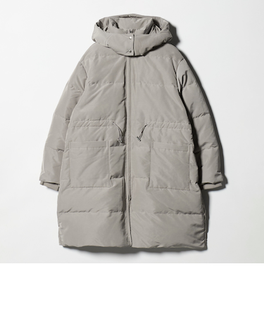 フード ロングダウンコート <A DAY IN THE LIFE>