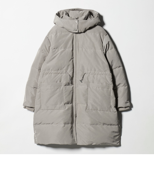 フード ロングダウンコート <A DAY IN THE LIFE>