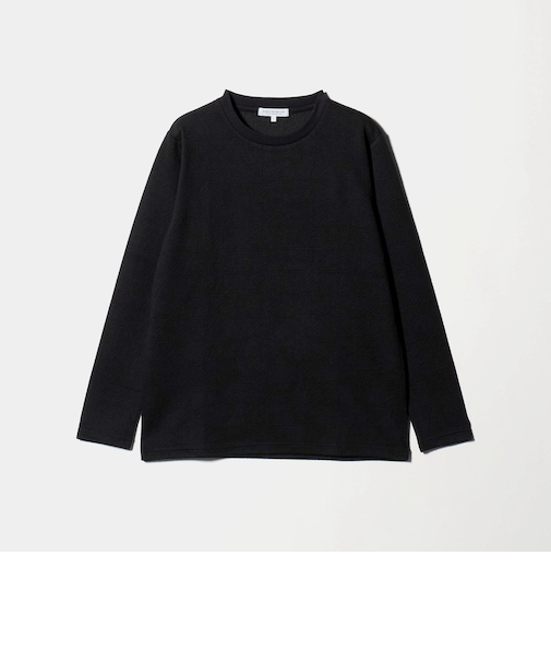 バウンシー タイル ジャガードカットソー<A DAY IN THE LIFE>