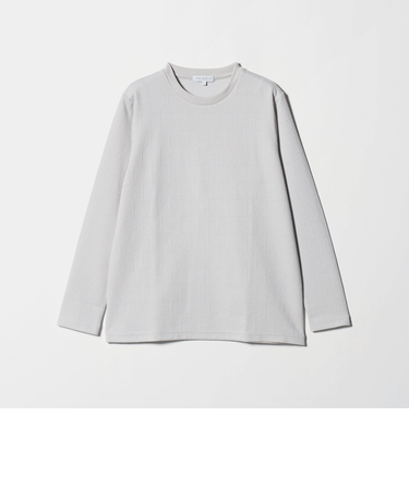 バウンシー タイル ジャガードカットソー<A DAY IN THE LIFE>