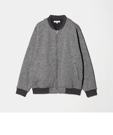 ニット フリース ヘリンボーンプリント MA-1<A DAY IN THE LIFE>