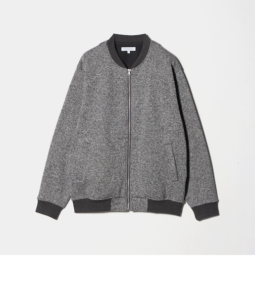 ニット フリース ヘリンボーンプリント MA-1<A DAY IN THE LIFE>