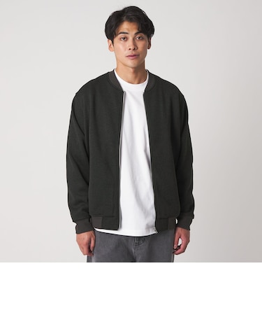 ニット フリース ヘリンボーンプリント MA-1＜A DAY IN THE LIFE＞