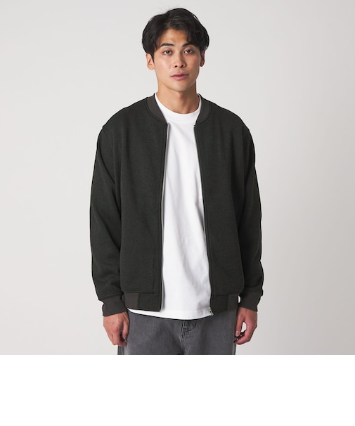 ニット フリース ヘリンボーンプリント MA-1＜A DAY IN THE LIFE＞