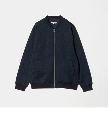 ニット フリース ヘリンボーンプリント MA-1<A DAY IN THE LIFE>