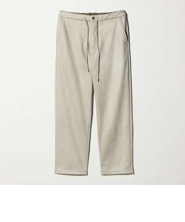 裏起毛 スエードライク イージーパンツ＜A DAY IN THE LIFE＞