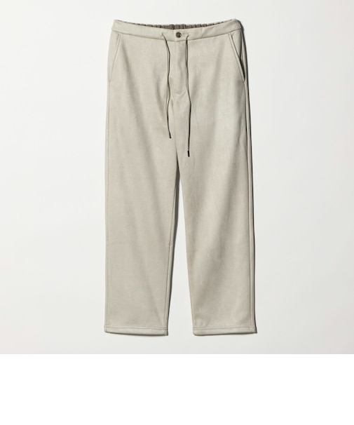 裏起毛 スエードライク イージーパンツ＜A DAY IN THE LIFE＞