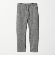 ニットフリース ヘリンボーンプリント イージーパンツ ＜A DAY IN THE LIFE＞