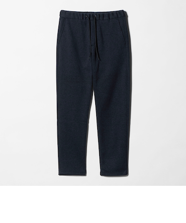 ニットフリース ヘリンボーンプリント イージーパンツ ＜A DAY IN THE LIFE＞