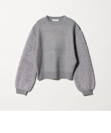 カタアゼ×フェザー コンビニット グレー<A DAY IN THE LIFE>