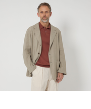 ＜SOVEREIGN＞シルク リネン カバーオール