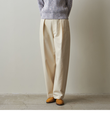 ＜Steven Alan＞タック トラウザーズ