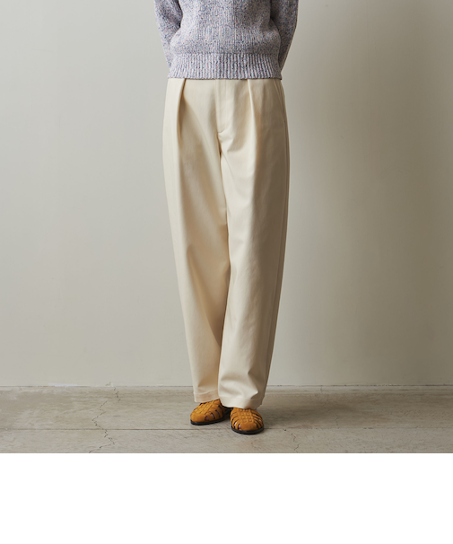 ＜Steven Alan＞タック トラウザーズ