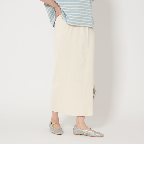 リブ イージー スカート