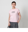 コットン ロゴプリント フレンチスリーブ Tシャツ